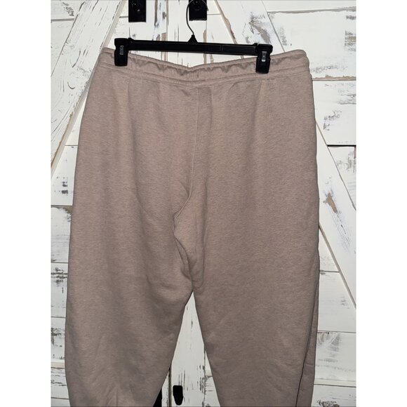 Jordan Flight Fleece Oatmeal Tan Beige Women's Pants, Size XL, FB5113-245 - Picture 13 of 13